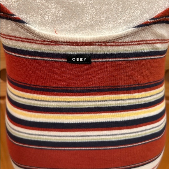 OBEY Homesick Striped Mini Dress - Picture 5 of 11